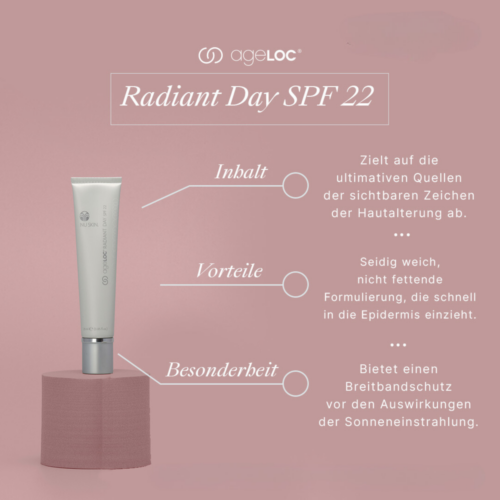Nu Skin ageLOC Radiant Day SPF 22