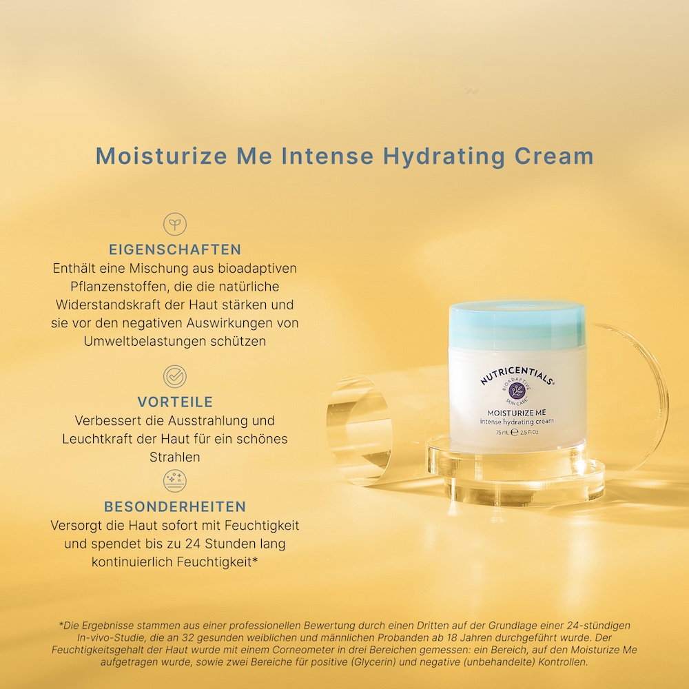 Moisturize Me Intense Hydrate Cream 75ml Nutricentials Nu Skin - 24h Feuchtigkeitscreme