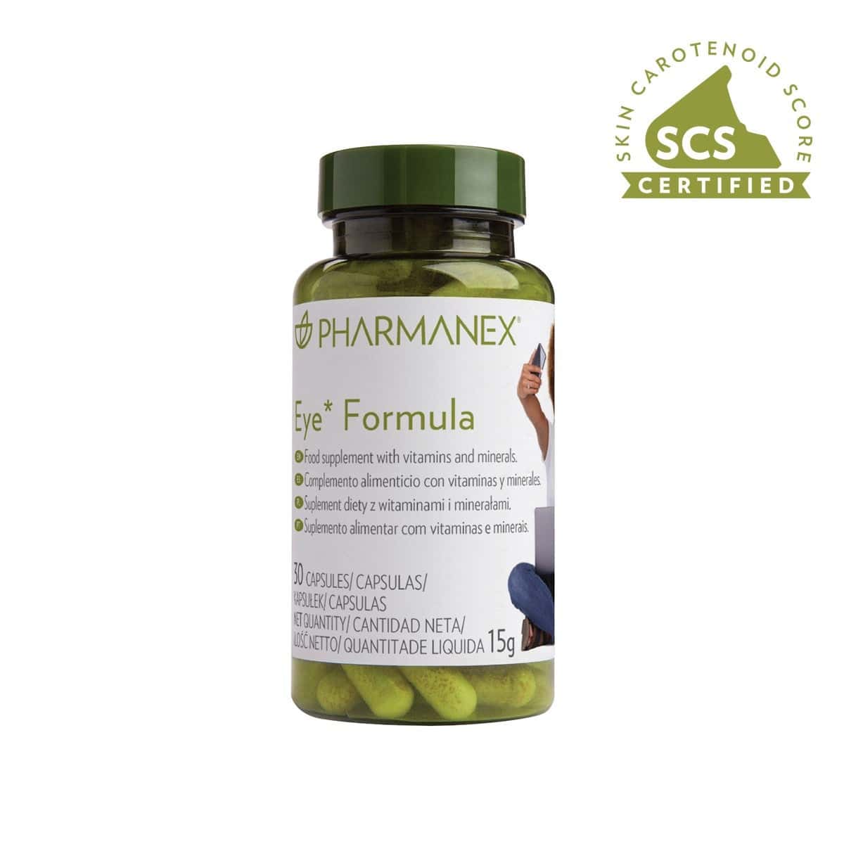 Pharmanex Eye Formula 30 Kapseln mit Lutein + Zeaxanthin