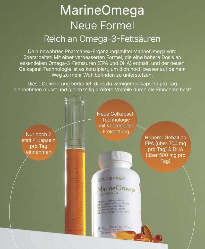 Pharmanex Marine Omega NuSkin Pharmanex Marine Omega NuSkin - Neue Rezeptur