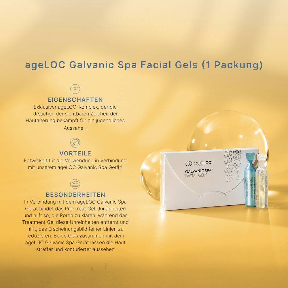 Nu Skin Facial Gels - Ampullen Angebot für Nu Skin Galvanic Spa II