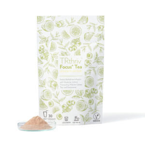NuSkin TRthriv Focus Tea 54g mit Matcha-Grüntee, Orange-Pekoe-Tee & Guarana-Samenextrakt