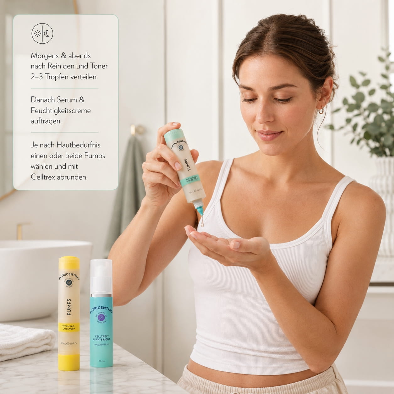 Nutricentials Pumps Anwendung
