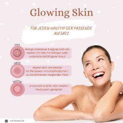 Lumi Silikonaufsatz Rose Gold für NuSkin LumiSpa iO