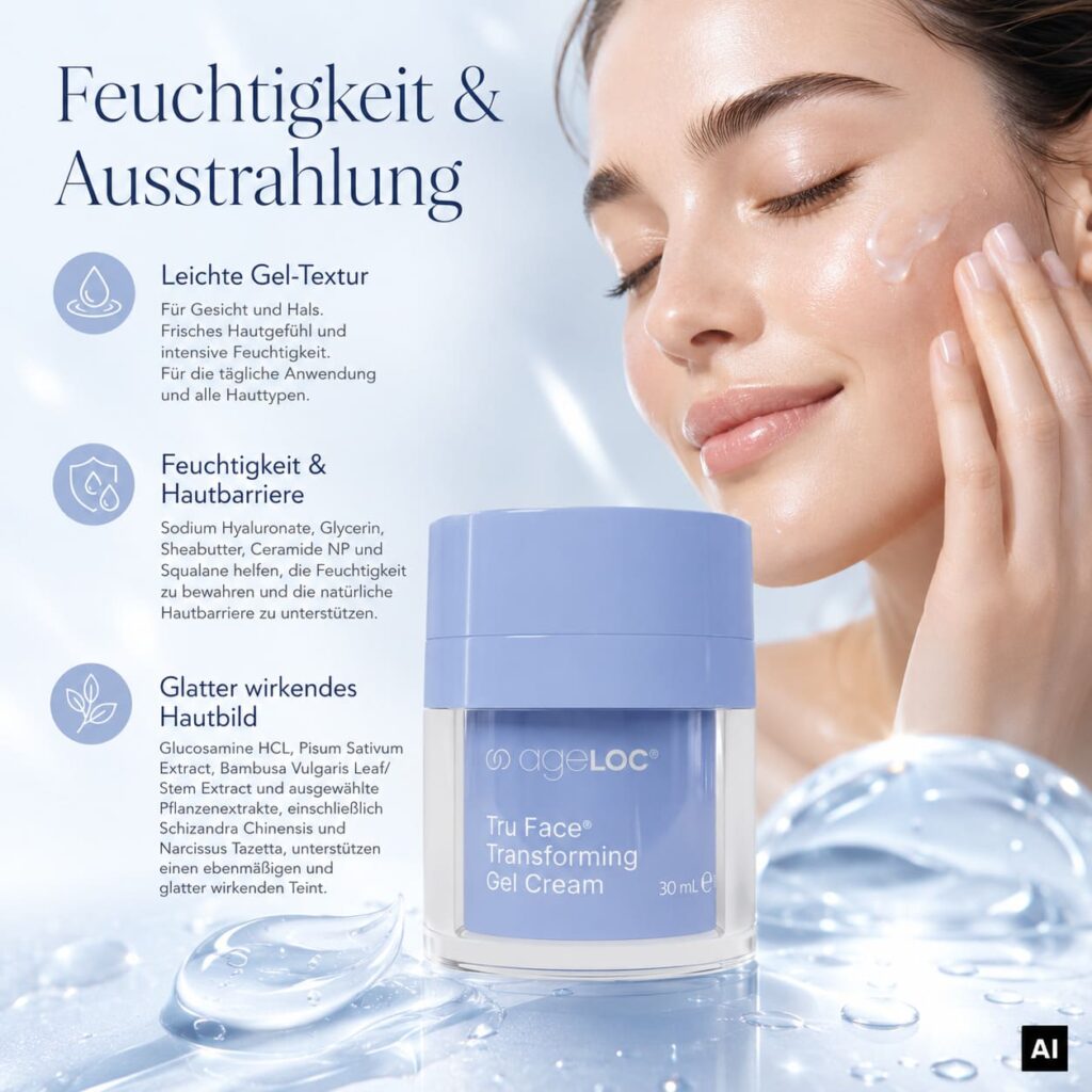 Nu Skin ageLOC Tru Face Transforming Gel Cream – 30ml Feuchtigkeitspflege