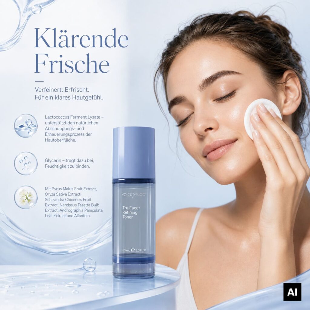 ageLOC Tru Face Refining Toner für Feuchtigkeit, Verfeinerung und frische Ausstrahlung