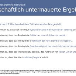 ageLOC Tru Face Transforming Gel Cream Erfahrungen