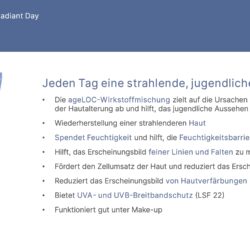 Tru Face Radiant Day Vorteile