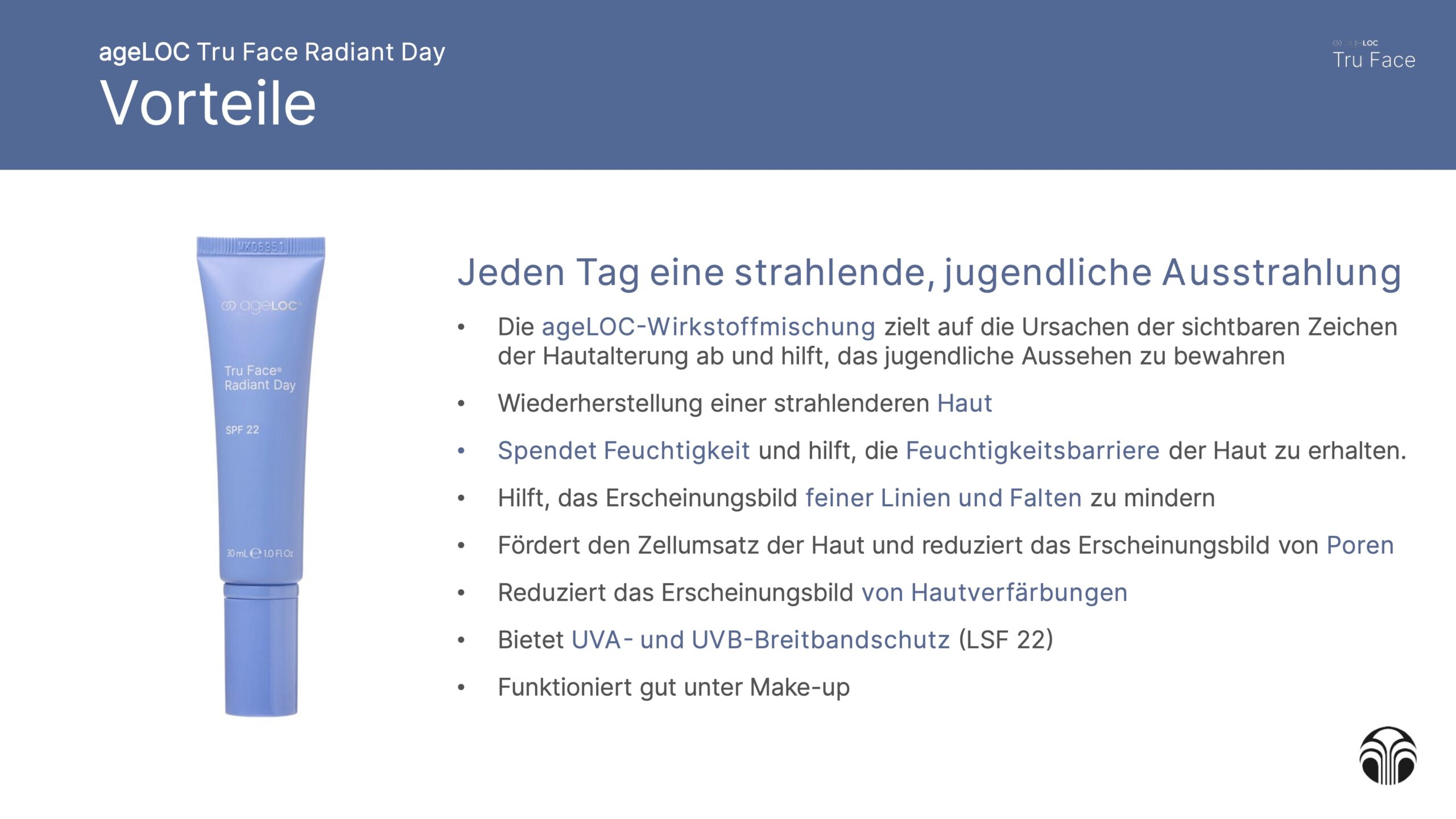 Tru Face Radiant Day Vorteile