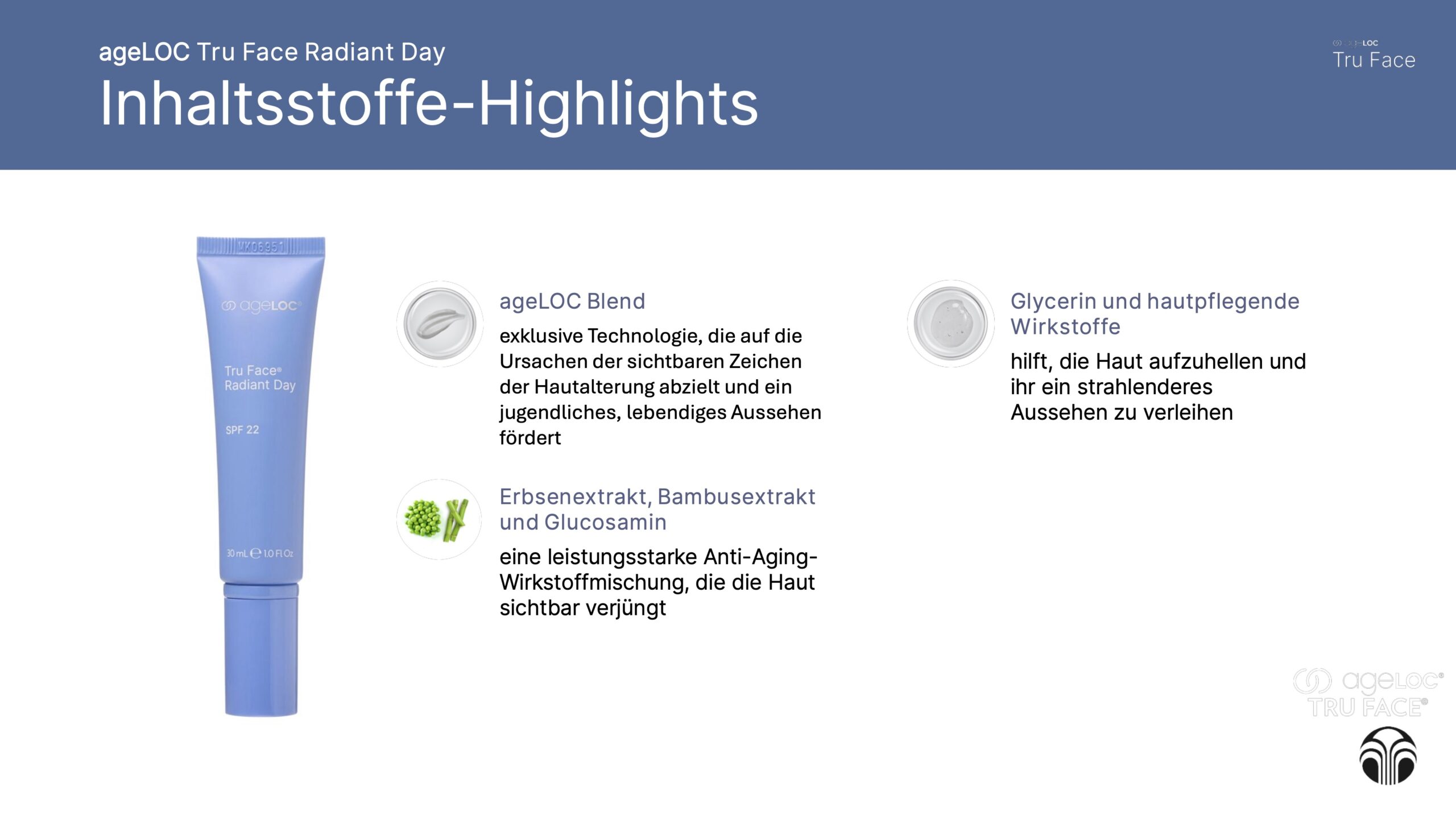 Tru Face Radiant Day Inhaltstoffe