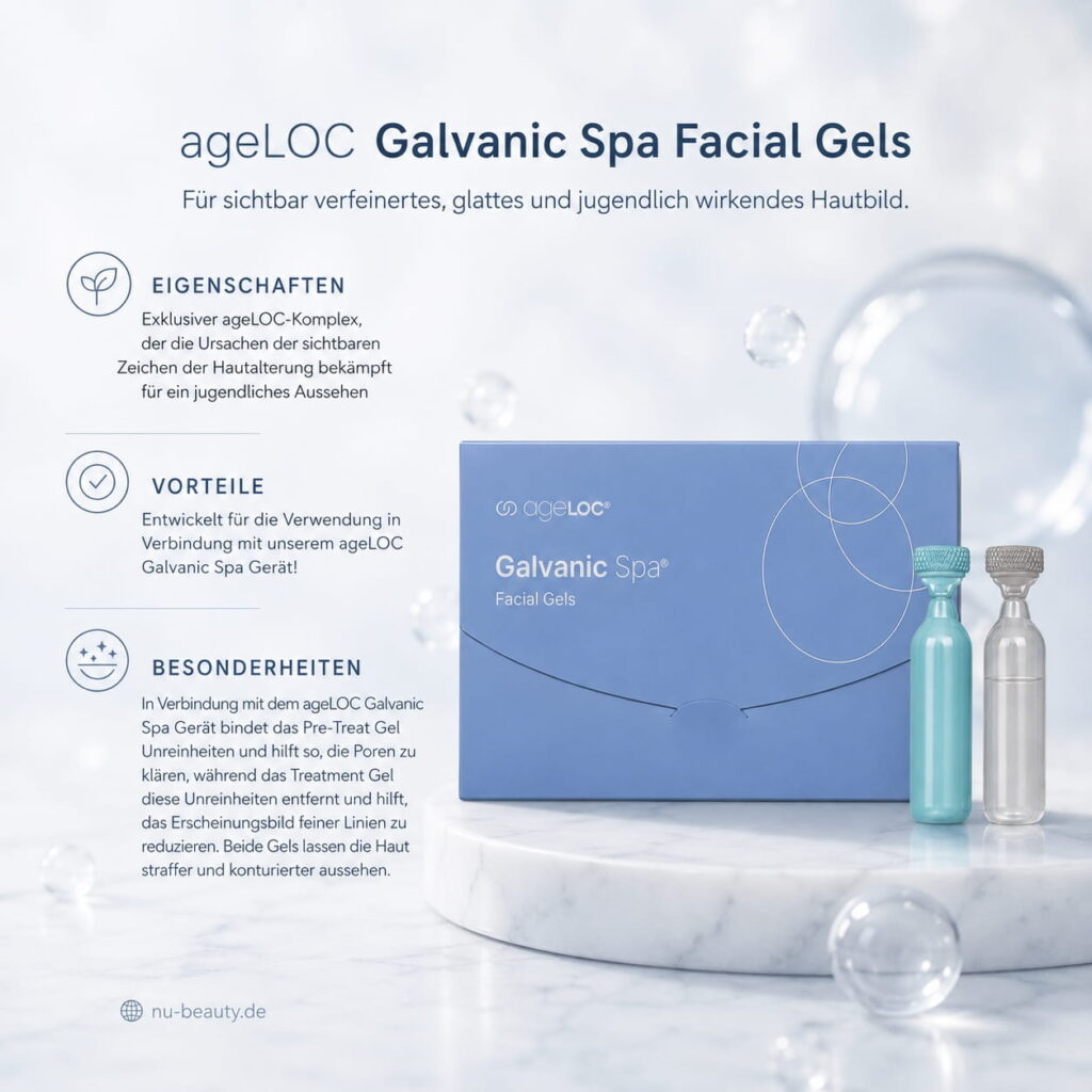 Nu Skin ageLOC Galvanic Spa Facial Gels
